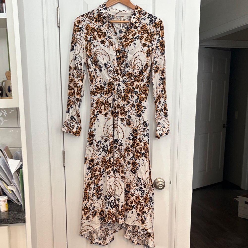 Free People Tough Love Shirt Dress